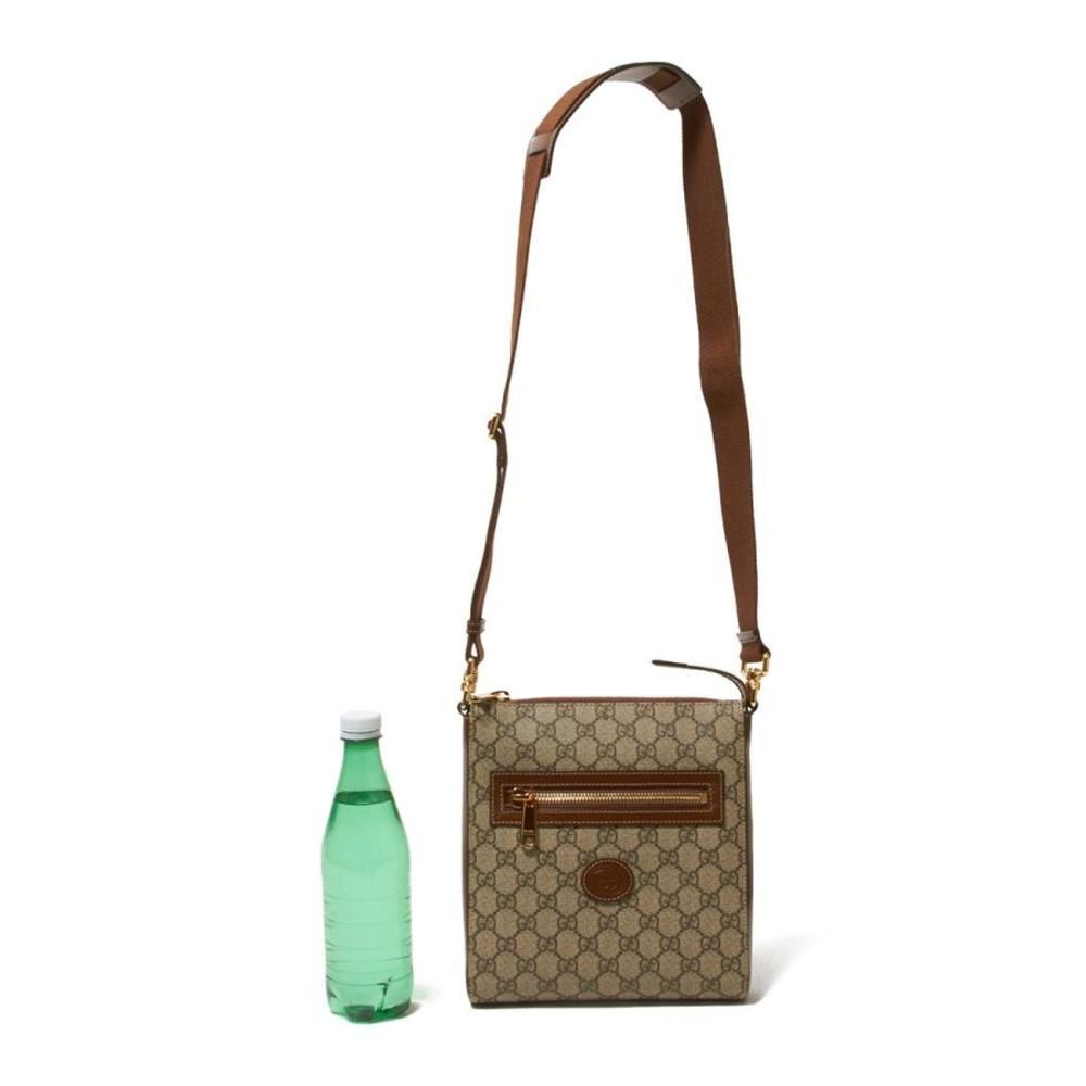 Gucci Crossbody Bag Gg Supreme Messenger Bag Beige View 3